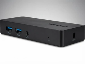 VisionTek VT1100 Dual Display Universal USB 3.0 Docking Station - for Notebook/Monitor/Headset - 20 W - USB 3.0 Type A - 2 Displays Supported - QHD, Full HD - 2560 x 1440, 1920 x 1080 - 3 x USB ... VisionTek VT1100 Dual Display Universal USB 3.0 Docking Station - for Notebook/Monitor/Headset - 20 W - USB 3.0 Type A - 2 Displays Supported - QHD, Full HD - 2560 x 1440, 1920 x 1080 - 3 x USB ...