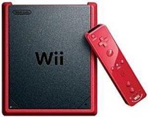 Nintendo RVOSRAAC Wii Mini with Mario Kart for Wii - Red