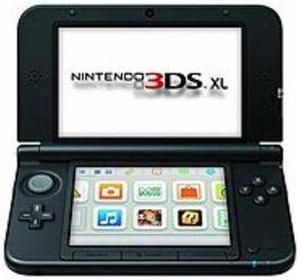 Refurbished Nintendo 3DS SPRSKKAB XL Handheld Game Console for Nintendo DS  49inch LCD Display  Cosmo Black