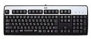 HP 434820-001 PS2 104 Keys Vista Keyboard - Silver, Black HP 434820-001 PS2 104 Keys Vista Keyboard - Silver, Black