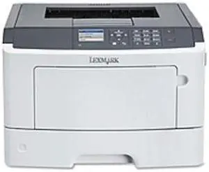 Lexmark MS510DN Laser Printer - Monochrome - 1200 x 1200 dpi Print - Plain Paper Print - Desktop - 45 ppm Mono Print - 350 sheets Input - Automatic Duplex Print - LCD - Gigabit Ethernet - USB
