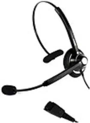 Jabra BIZ 1900 Headset - Mono - Quick Disconnect - Wired - Over-the-head - Monaural - Supra-aural - Noise Cancelling Microphone