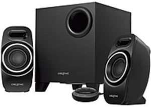 Creative T3250 2.1 Bluetooth Speaker System - Black - Desktop Creative T3250 2.1 Bluetooth Speaker System - Black - Desktop