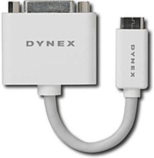 Dynex DX-AP150 Video Adapter - 1 x Apple mini-DVI - Male, 1 x DVI - Female