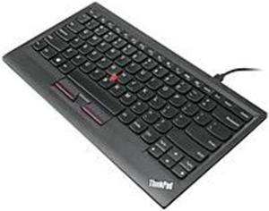 Lenovo ThinkPad Compact USB Keyboard with TrackPoint - US English - Cable - USB - English (US) - Trackpoint - Computer, Tablet - Scissors