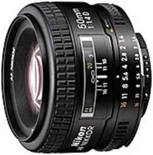 Nikon Nikkor 50 mm F/1.4D AF Lens + UV Filter Kit & Cleaning Kit Bundle