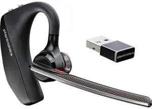 Plantronics Voyager 5200 UC Bluetooth Headset System - Mono - Wireless - Bluetooth - 98 ft - Behind-the-ear - Monaural - In-ear - Yes