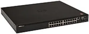 Dell-IMSourcing N2024 Ethernet Switch - 24 Network, 2 Expansion Slot - Manageable - Twisted Pair, Optical Fiber - 3 Layer Supported - 1U High - Rack-mountable