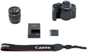 Canon EOS Rebel T7i 24.2 Megapixel Digital SLR Camera with Lens - 18 mm - 55 mm - 3" Touchscreen LCD - 16:9 - 3.1x Optical Zoom - Digital (IS) - E-TTL II - 6000 x 4000 Image - 1920 x 1080 Video - ...