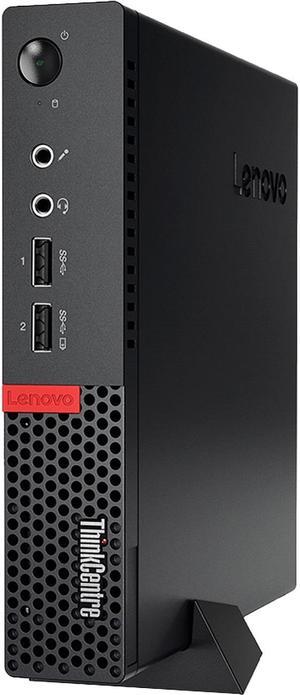 Lenovo ThinkCentre M710q 10MR0004US Desktop Computer - Intel Core i5 (7th Gen) i5-7500T 2.70 GHz - 8 GB DDR4 SDRAM - 256 GB SSD - Windows 10 Pro 64-bit (English) - Tiny - Black - Intel HD Graphics ...