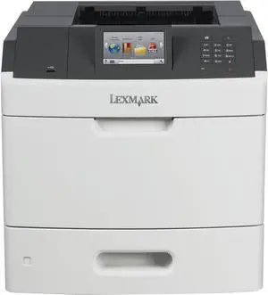 Lexmark MS810DE Laser Printer - Monochrome - 1200 x 1200 dpi Print - Plain Paper Print - Desktop - 55 ppm Mono Print - 650 sheets Standard Input Capacity - 250000 Duty Cycle - Automatic Duplex ...