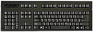 DataCal CD742 Left-Hand Keyboard - Wired - USB - Black