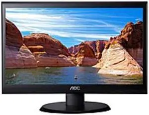 AOC E2050SWD 20-inch Widescreen LED Monitor - 1600 x 900 - 20000000:1 - 200 cd/m2 - 5 ms - VGA, DVI - Black