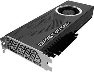 Refurbished PNY GeForce GTX 1080 Ti Graphic Card  158 GHz Boost Clock  11 GB GDDR5X  Dual Slot Space Required  352 bit Bus Width  Fan Cooler  DirectX 12 OpenGL 45 Vulkan  3 x DisplayPort  1 x HDMI 