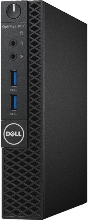 Refurbished Dell OptiPlex OPTI3050CFC5C 3050 Micro Desktop PC  Intel Core i57500T 27 GHz QuadCore Processor  8 GB DDR4 SDRAM  256 GB SSD  Windows 10 Pro 64bit  Black