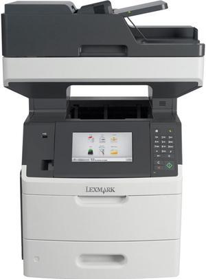 Lexmark MX710DE Laser Multifunction Printer - Monochrome - Plain Paper Print - Desktop - Copier/Fax/Printer/Scanner - 63 ppm Mono Print - 1200 x 1200 dpi Print - Automatic Duplex Print - 1 x ...