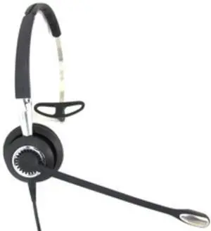 Jabra BIZ 2400 II QD Mono Headband, Ultra Noise Canceling, LS - Mono - Quick Disconnect - Wired - 300 Hz - 3.40 kHz - Over-the-head - Monaural - Supra-aural - Noise Cancelling Microphone