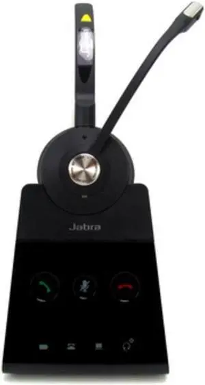 Jabra Engage 65 Stereo Headset - Stereo - Wireless - DECT - 492.1 ft - 40 Hz - 16 kHz - Over-the-head - Binaural - Electret, Condenser, Uni-directional, MEMS Technology Microphone