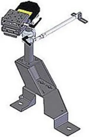 Havis PKG-PSM-385 Premium Passenger Side Mount Package For Ford F-Series - Grey