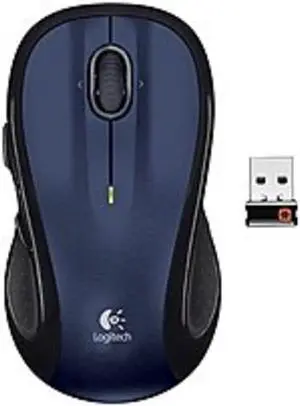 Logitech M510 910-002533 5-Button Wireless Mouse - Blue