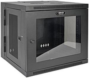 Tripp Lite 10U Wall-Mount Rack Enclosure Server Cabinet, Hinged Back, Clear Acrylic Window (SRW10USG)