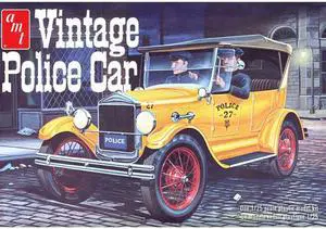 AMT 1182 1/25 1927 F0RD T Vintage Police Car