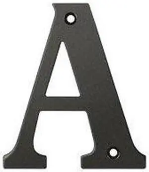 Deltana RL4A-10B Address Numbers , Home Accents, Oil Rubbed Bronze