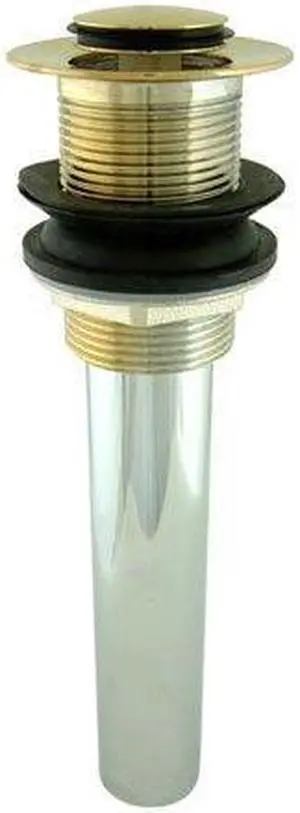 Umbrella Vessel Sink Drain, Polished Brass