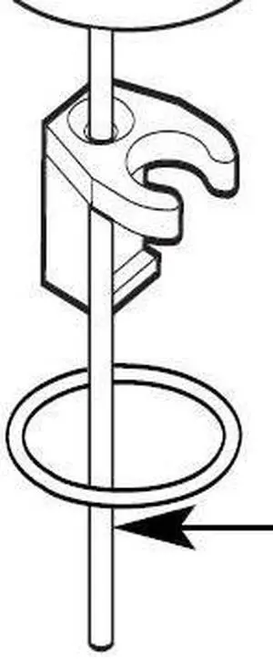 Moen 123804 Widespread Lift Rod Kit, Chrome
