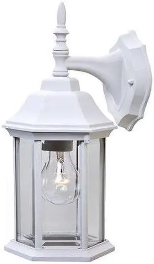 Acclaim Lighting 5181TW Craftsman 1 Light Outdoor Wall Sconce, Textured White