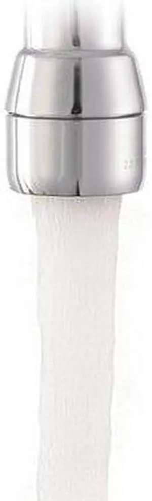 MOEN 16350 0.5 gpm Outlet, 15/16"-27 Thread Size, Chrome, Brass