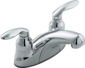 Kohler K-15240-4-CP Coralais Centerset Bathroom Faucet - Without Drain Assembly, Polished Chrome