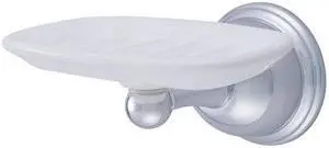 RESTORATION SOAP DISH-Chrome Finish