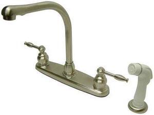 Kingston Brass KB2758KL Kitchen , Faucet, Satin Nickel