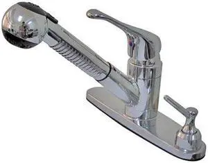 Kingston Brass KB701SPDK Kitchen , Faucet, Polished Chrome