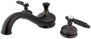 Kingston Brass KS3335GL Roman Tub , Faucet, Oil Rubbed Bronze
