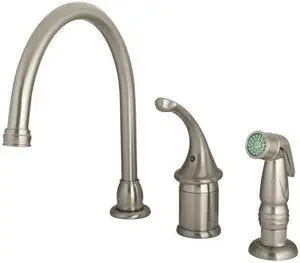Kingston Brass KB3818GLSP Kitchen , Faucet, Satin Nickel