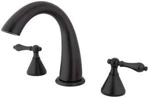 Kingston Brass KS2365AL Roman Tub , Faucet, Oil Rubbed Bronze