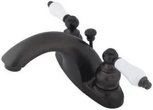 Kingston Brass KB7645PL Lavatory , Faucet, Oil Rubbed Bronze