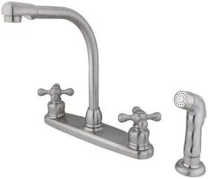 Kingston Brass KB718AXSP Kitchen , Faucet, Satin Nickel