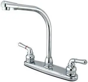 Kingston Brass KB750 Kitchen , Faucet, Polished Chrome