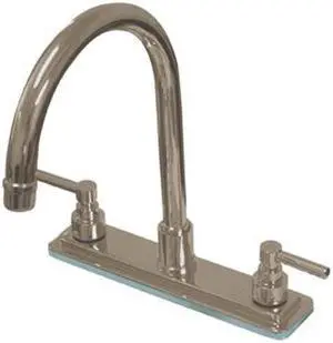 Kingston Brass KS8798ELLS Kitchen , Faucet, Satin Nickel