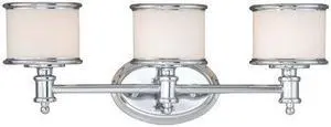 Vaxcel Carlisle 3L Vanity Light Chrome - CR-VLU003CH