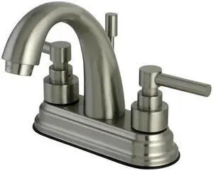 Kingston Brass KS8618EL Lavatory , Faucet, Satin Nickel