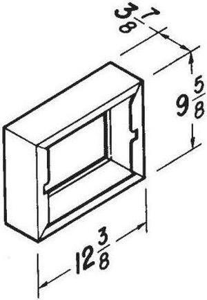 BROAN 84 Mounting Frame