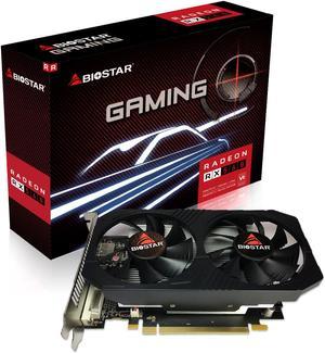 Biostar OC Gaming Radeon RX 560 4GB GDDR5 128-Bit DirectX 12, PCI Express 3.0 x16, DVI-D, Dual Link, HDMI, DisplayPort and VORTEX Dual Cooling Fan