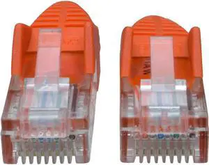 Tripp Lite 5ft Cat5e 350 MHz Snagless Molded UTP Patch Cable (RJ45), Orange