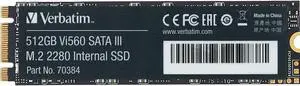Verbatim Vi560 512 Gb Solid State Drive - M.2 2280 Internal - Sata (Sata/600)