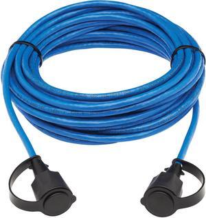 TRIPP LITE N200P-033BL-IND 33 ft. Cat 6 Blue Industrial Cat6 UTP Ethernet Cable (RJ45 M/M), 100W PoE, CMR-LP, IP68