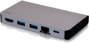 C2G 54457 100W Multiport USB-C Travel Dock